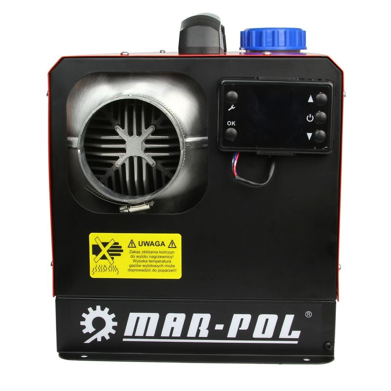 Casa si Gradina - Electrice - Echipamente electrice - Aeroterme industriale - Incalzitor cu ulei sau motorina tip Sirocou Webasco 12kW 12/230V cu camera de ardere inchisa – XM80951 - Infinity.ro