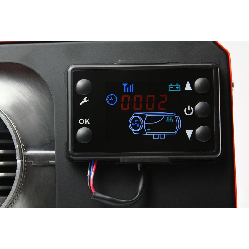 Casa si Gradina - Electrice - Echipamente electrice - Aeroterme industriale - Incalzitor cu ulei sau motorina tip Sirocou Webasco 12kW 12/230V cu camera de ardere inchisa – XM80951 - Infinity.ro