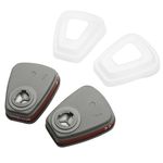 Casa si Gradina - Electrice - Echipamente electrice - Compresoare - Set Masca de protectie reutilizabila filtre cu particule anti-gaz, vapori de vopsea si noxe MXK10031 - Infinity.ro