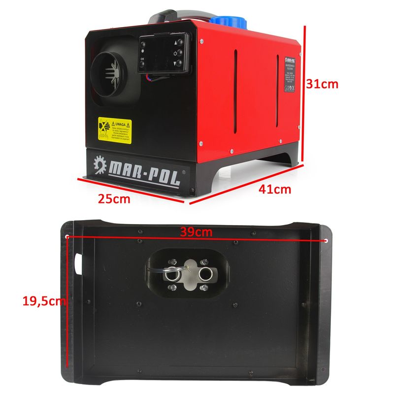 Casa si Gradina - Electrice - Echipamente electrice - Aeroterme industriale - 🔥 Incalzitor cu ulei sau motorina tip Sirocou Webasto 8 kW – XM80950 - Infinity.ro