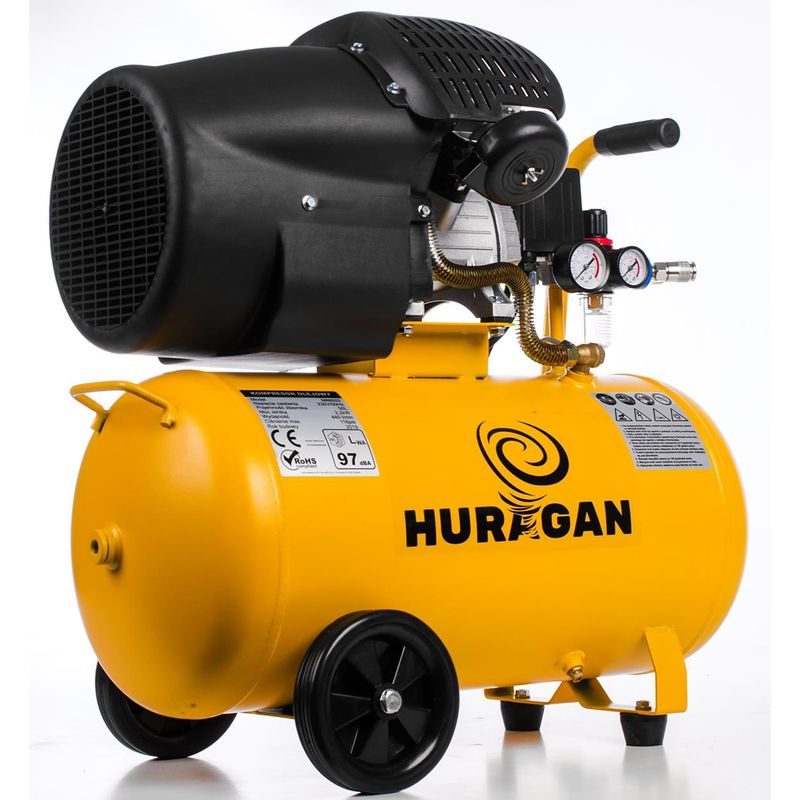 Casa si Gradina - Electrice - Echipamente electrice - Compresoare - Compresor de aer 50L, 2T, debit 530 l/min, pentru atelier – XM88002 - Infinity.ro