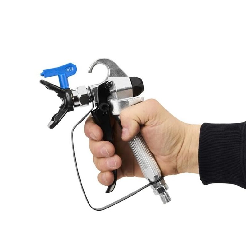 Casa si Gradina - Constructii - Vopsea si tencuieli - Unelte de vopsit si tencuit - Pompa profesionala de zugravit vopsit airless electrica cu piston 3.5KW 15L/min MXK2123 - Infinity.ro