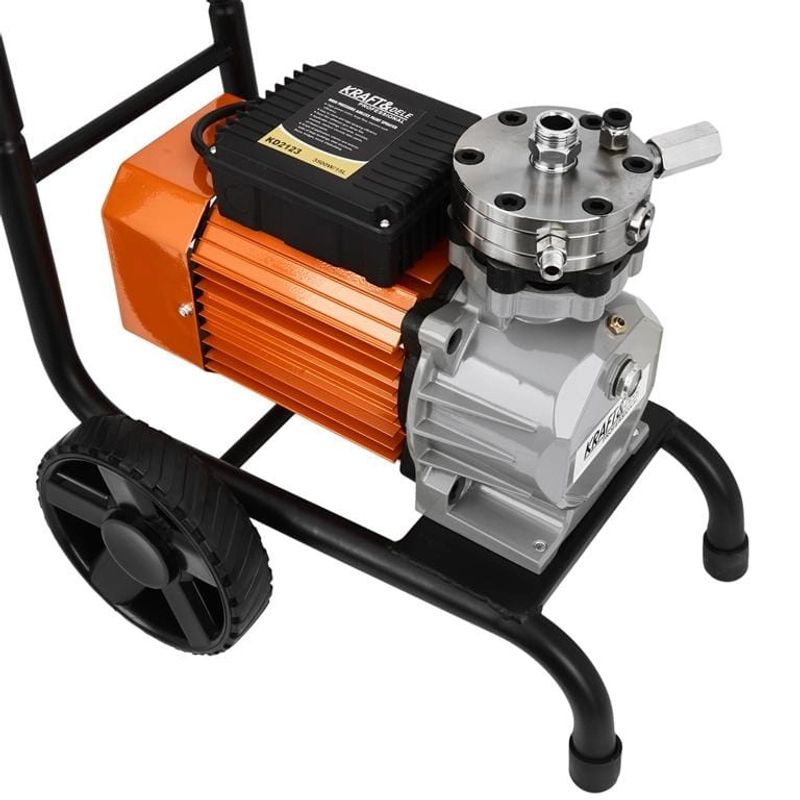 Casa si Gradina - Constructii - Vopsea si tencuieli - Unelte de vopsit si tencuit - Pompa profesionala de zugravit vopsit airless electrica cu piston 3.5KW 15L/min MXK2123 - Infinity.ro