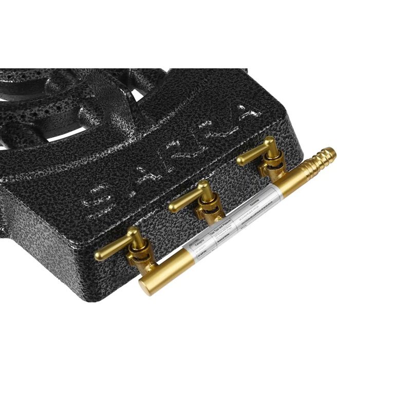 Casa si Gradina - Electrice - Echipamente electrice - Aeroterme industriale - Arzator rotund exterior GPL, pirostrie din fonta, 9.8KW 3 duze KD117851 - Infinity.ro