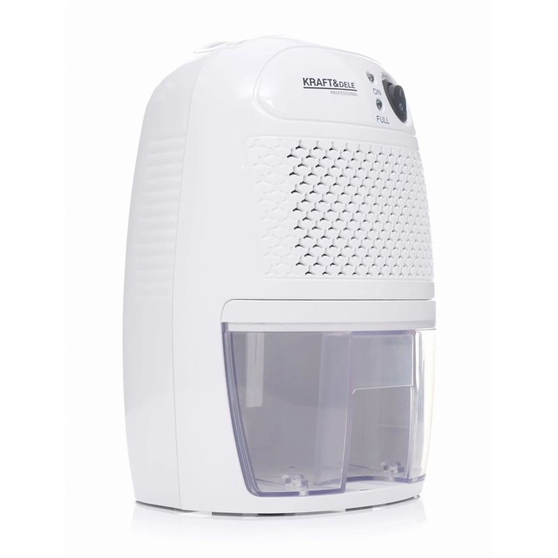 Electronice si Electrocasnice - Climatizare si sisteme de incalzire - Aparate filtrare aer - Dezumidificatoare - Dezumidificator 25W 230V 250ml/24h rezervor 800ml KD10586 - Infinity.ro