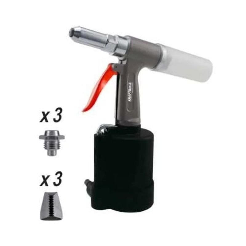 Casa si Gradina - Electrice - Echipamente electrice - Compresoare - Dispozitiv pneumatic pentru nituire pop-nituri 3,2 / 4,0 / 4,8 mm KD5464 - Infinity.ro