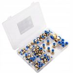 Casa si Gradina - Electrice - Echipamente electrice - Compresoare - Set de 72 Cuple rapide pneumatice 4-16mm 1/8"-1/2" MXK5853 - Infinity.ro