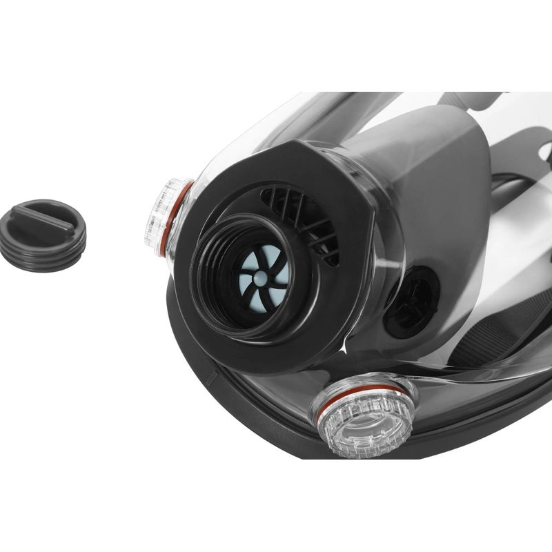 Casa si Gradina - Constructii - Vopsea si tencuieli - Accesorii vopsire si tencuire - Set Masca de protectie reutilizabila filtre cu particule anti-gaz, vapori de vopsea si noxe KD10031 - Infinity.ro