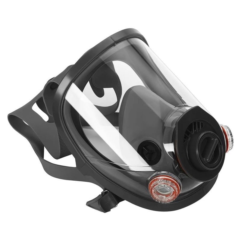 Casa si Gradina - Constructii - Vopsea si tencuieli - Accesorii vopsire si tencuire - Set Masca de protectie reutilizabila filtre cu particule anti-gaz, vapori de vopsea si noxe KD10031 - Infinity.ro