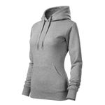 Fashion, accesorii si bijuterii - Femei - Imbracaminte femei - Hanorace femei - Hanorac pentru dama, Cape 414, Malfini Gri 2XL - Infinity.ro