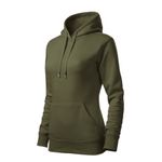 Fashion, accesorii si bijuterii - Femei - Imbracaminte femei - Hanorace femei - Hanorac pentru dama, Cape 414, Malfini XS Militar - Infinity.ro