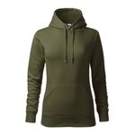 Fashion, accesorii si bijuterii - Femei - Imbracaminte femei - Hanorace femei - Hanorac pentru dama, Cape 414, Malfini XS Militar - Infinity.ro