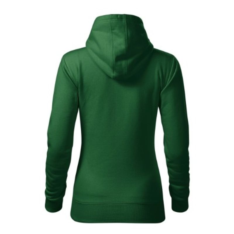 Fashion, accesorii si bijuterii - Femei - Imbracaminte femei - Hanorace femei - Hanorac pentru dama, Cape 414, Malfini S Verde sticla - Infinity.ro