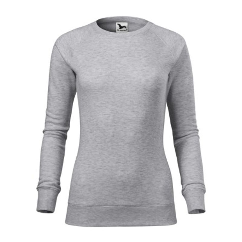 Fashion, accesorii si bijuterii - Femei - Imbracaminte femei - Hanorace femei - Hanorac pentru dama, Merger 416, Malfini S Argintiu melanj - Infinity.ro