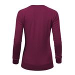 Fashion, accesorii si bijuterii - Femei - Imbracaminte femei - Hanorace femei - Hanorac pentru dama, Merger 416, Malfini XS visiniu melanj - Infinity.ro