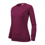 Fashion, accesorii si bijuterii - Femei - Imbracaminte femei - Hanorace femei - Hanorac pentru dama, Merger 416, Malfini XS visiniu melanj - Infinity.ro