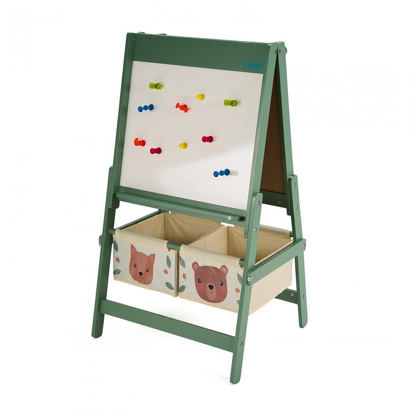 Casa si Gradina - Mobilier - Mobilier copii - Mobilier camera copiilor - Tabla de scris U-Grow UGMTU07-GNF, Green Forest, magnetica, accesorii incluse - Infinity.ro