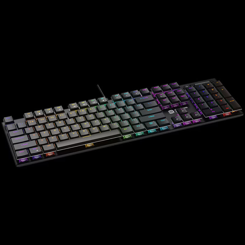 PC, gaming si accesorii - Periferice PC - Tastaturi - Tastatura gaming Canyon Cometstrike TKL GK-55, neagra, USB - Infinity.ro