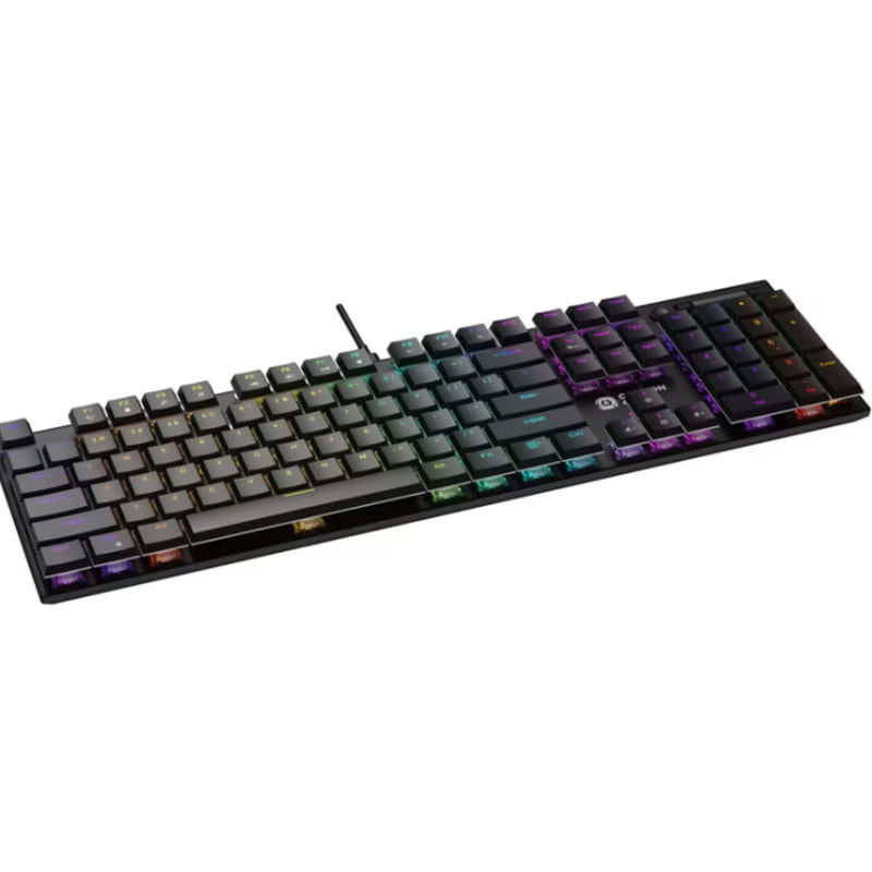 PC, gaming si accesorii - Periferice PC - Tastaturi - Tastatura gaming Canyon Cometstrike TKL GK-55, neagra, USB - Infinity.ro