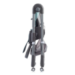 Jucarii, Copii si Bebe - Hrana si alaptare - Scaune de masa bebe - Scaun de masa U-Grow UG-330-BL, reglabil, pliabil, albastru - Infinity.ro