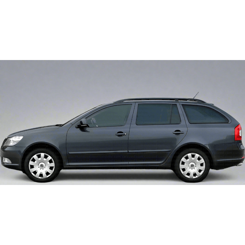 Auto si Moto - Intretinere auto - Covorase auto - Covorase Skoda Octavia II TeamCar® Tip Tavita Compatibile (2004–2013) - Blue - Infinity.ro