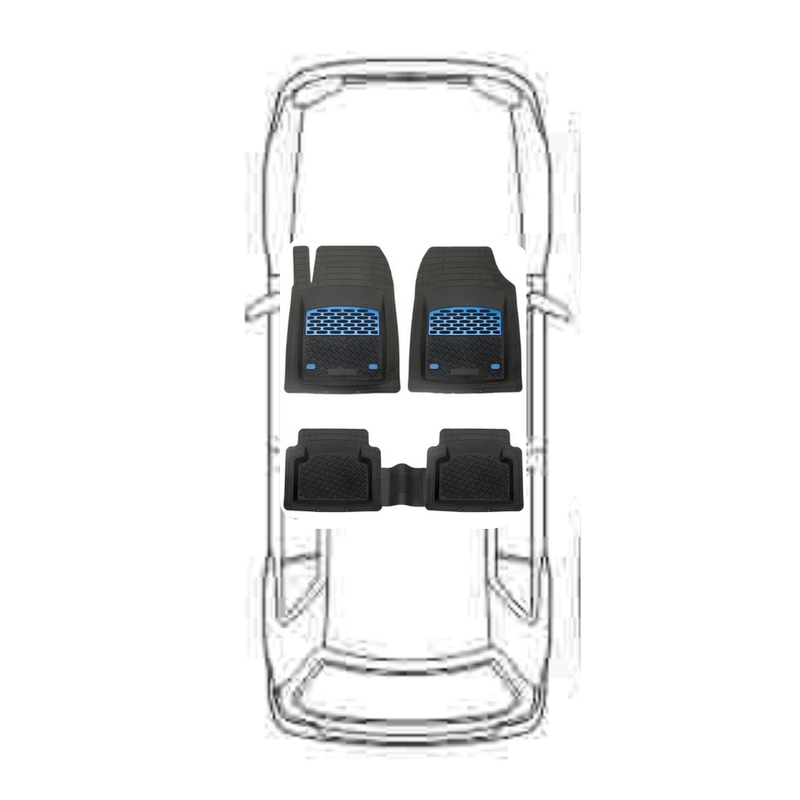 Auto si Moto - Intretinere auto - Covorase auto - Covorase Auto TEAMCAR® Volkswagen Golf 4, Blue - Infinity.ro