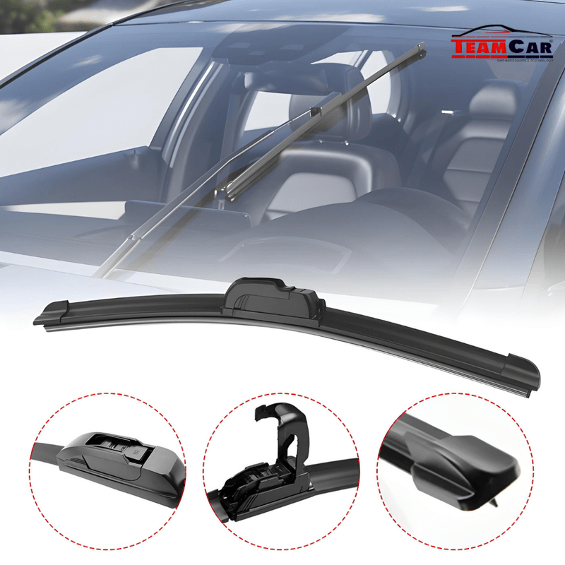 Auto si Moto - Intretinere auto - Stergatoare - Stergatoare Renault Clio II (1998–2012) TeamCar® Flat – Set fata - Infinity.ro