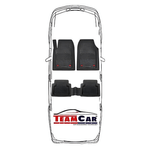 Auto si Moto - Intretinere auto - Covorase auto - Hyundai Bayon Covorase Auto TeamCar®- Cauciuc Tip Tavita/ Black - Infinity.ro
