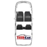 Auto si Moto - Intretinere auto - Covorase auto - Volkswagen Passat B6 Variant Covorase Auto TeamCar® Tip Tavita Compatibile Variant, Break (2005–2010) Silver - Infinity.ro