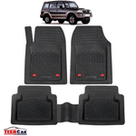 Auto si Moto - Intretinere auto - Covorase auto - Hyundai Galloper Covorase Auto TeamCar®- Cauciuc Tip Tavita/ Black - Infinity.ro