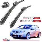 Auto si Moto - Intretinere auto - Stergatoare - Stergatoare TeamCar® Volkswagen Golf 5 (2003–2008) – Flat Adapt-Set fata - Infinity.ro