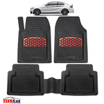 Auto si Moto - Intretinere auto - Covorase auto - BMW Seria 2 F22 Coupe Covorase Auto TeamCar® Tip Tavita Compatibile (2014–2021) Red - Infinity.ro