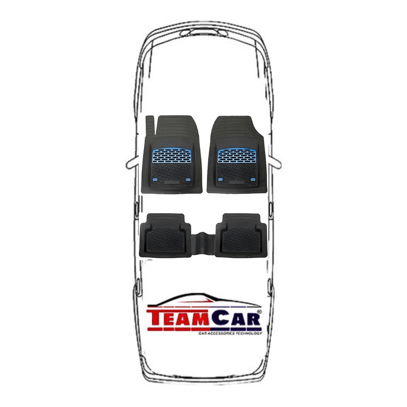 Auto si Moto - Intretinere auto - Covorase auto - Covorase Auto Citroen C4 Cactus Compatibile (2014-2020) Blue - Infinity.ro