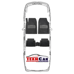 Auto si Moto - Intretinere auto - Covorase auto - Toyota Corolla XII Covorase Auto Tip Tavita Compatibile (2019+) Silver - Infinity.ro