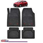 Auto si Moto - Intretinere auto - Covorase auto - Covorase Auto TeamCar® Tip Tavita Compatibile Mazda 2 Generatia III (2014–2022) Negru Material Rezistent - Infinity.ro