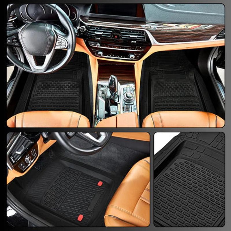 Auto si Moto - Intretinere auto - Covorase auto - Covorase Auto TeamCar® Tip Tavita Compatibile Renault Megane III Combi (2008-2016) Negru Material Rezistent - Infinity.ro