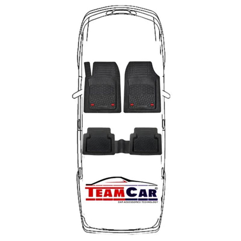 Auto si Moto - Intretinere auto - Covorase auto - Covorase Auto TeamCar® Tip Tavita Compatibile Renault Clio II Hatchback (1998-2012) Negru - Infinity.ro