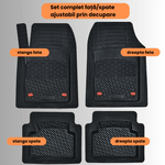 Auto si Moto - Intretinere auto - Covorase auto - Covorase Auto TeamCar® Tip Tavita Compatibile Renault Arkana (2021-2024) Negru Material Rezistent - Infinity.ro