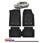 Auto si Moto - Intretinere auto - Covorase auto - Covorase Auto TeamCar® Tip Tavita Compatibile Renault Symbol Thalia I (1999-2008) Negru Material Rezistent - Infinity.ro