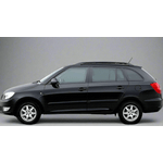 Auto si Moto - Intretinere auto - Covorase auto - Covorase Skoda Fabia II TeamCar® Tip Tavita Compatibile (2007–2014) Blue - Infinity.ro