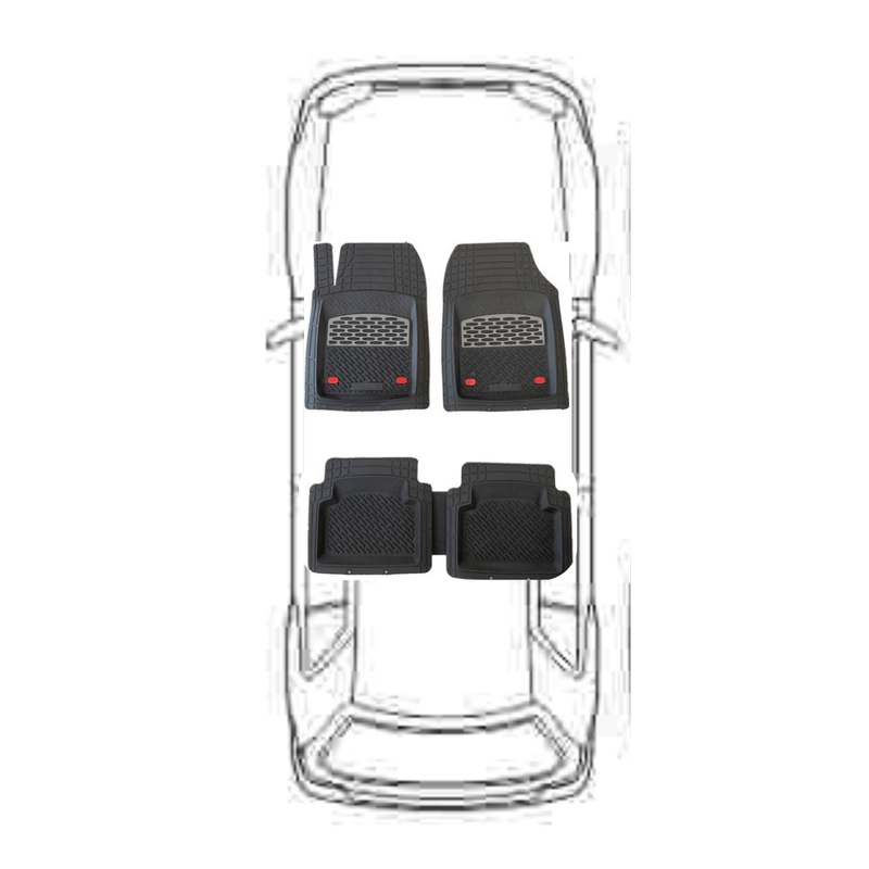 Auto si Moto - Intretinere auto - Covorase auto - Covorase Auto TEAMCAR® Volkswagen Golf 4, Silver - Infinity.ro