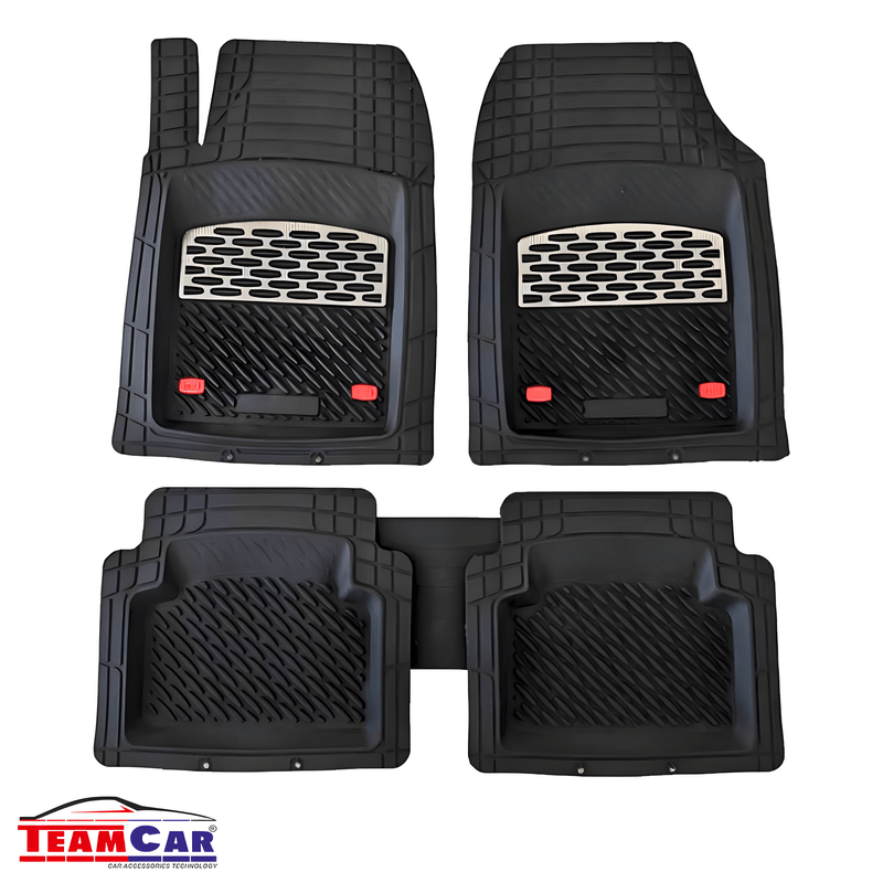 Auto si Moto - Intretinere auto - Covorase auto - Covorase Auto TEAMCAR® Volkswagen Golf 4, Silver - Infinity.ro