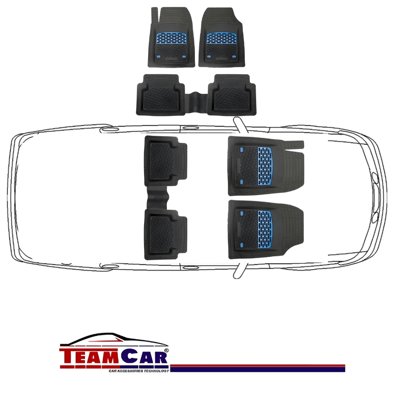 Auto si Moto - Intretinere auto - Covorase auto - Covorase Auto TeamCar® Tip Tavita Compatibile Suzuki SX4 S-Cross II (2021–prezent) - Suv Blue - Infinity.ro