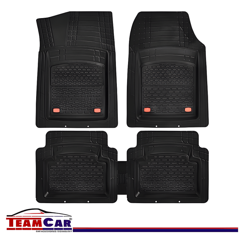 Auto si Moto - Intretinere auto - Covorase auto - Covorase Universale Tip Tavita TEAMCAR® Audi A4 B6 Variant (2000–2004), Set 5 Bucati, Negru - Infinity.ro