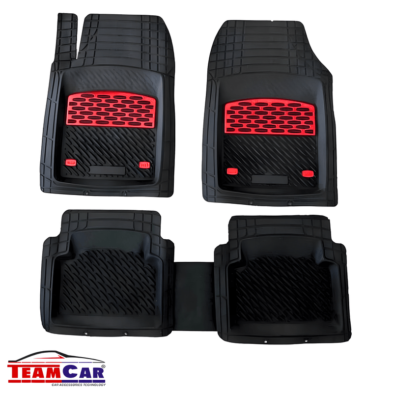 Auto si Moto - Intretinere auto - Covorase auto - Covorase Auto Compatibile VW Passat B5/B6 TEAMCAR® Red - Infinity.ro