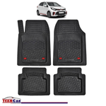 Auto si Moto - Intretinere auto - Covorase auto - Covorase Auto TeamCar® Tip Tavita Compatibile Kia Picanto Generatia III (2017+) Negru Material Rezistent - Infinity.ro