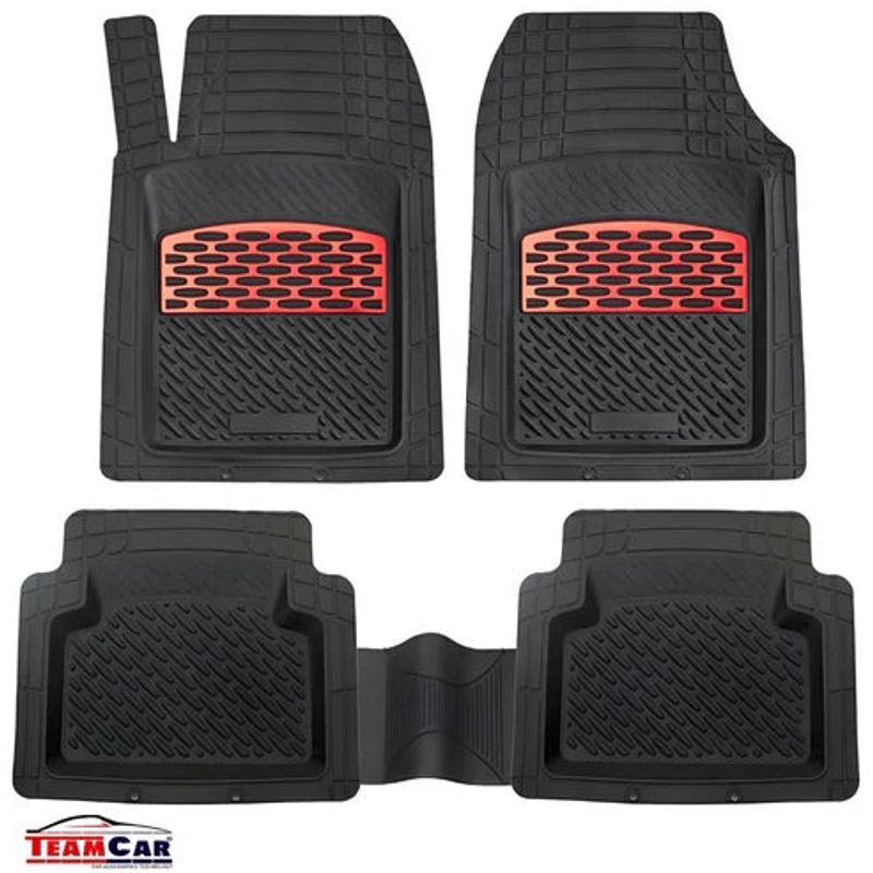 Auto si Moto - Intretinere auto - Covorase auto - Audi A2 Covorase Auto Tip Tavita Compatibile (1999–2005), Red - Infinity.ro