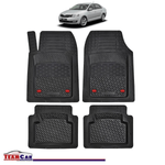 Auto si Moto - Intretinere auto - Covorase auto - Covorase Auto TeamCar® Tip Tavita Compatibile Skoda Rapid Generatia I (2012–2019) Negru Material Rezistent - Infinity.ro