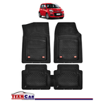 Auto si Moto - Intretinere auto - Covorase auto - Covorase Auto TeamCar® Tip Tavita Compatibile Fiat Panda III (2012–prezent) Negru Cauciuc Reciclat Rezistent - Infinity.ro