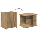 Casa si Gradina - Mobilier - Biblioteci si rafturi - Rafturi - Raft pentru reviste cu raft Stejar Artizanal 35 x 35 x 45 cm - Infinity.ro